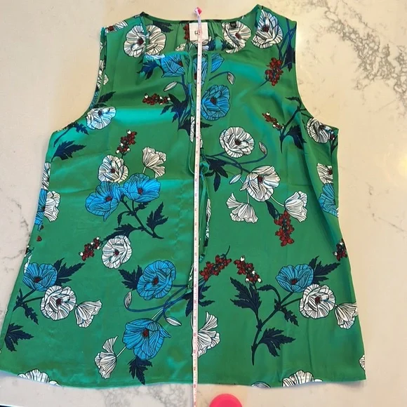 Green Sleeveless Top M - Picture 4 of 6